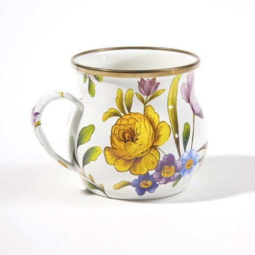 Flower Market Mug - White