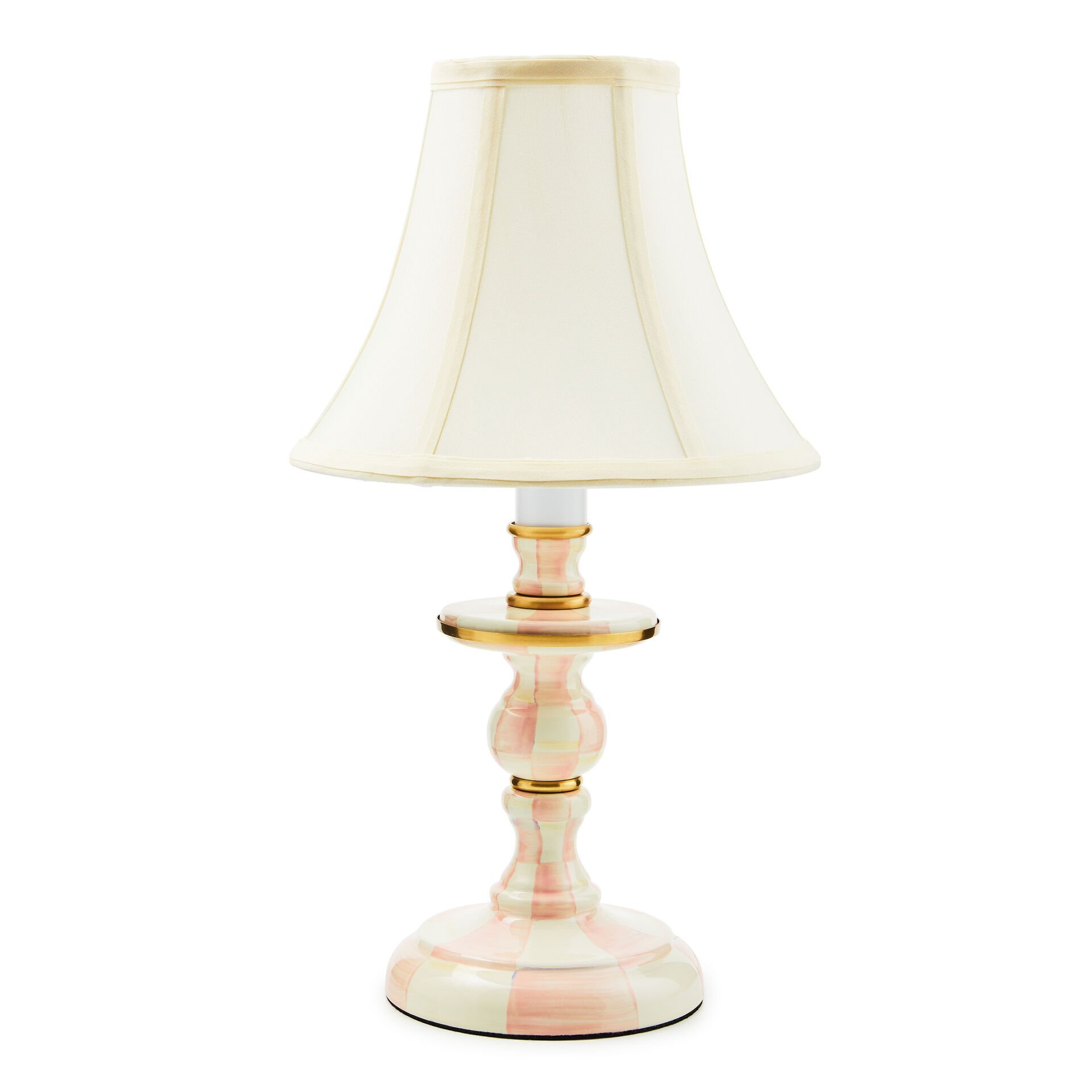 Rosy Check Candlestick Lamp