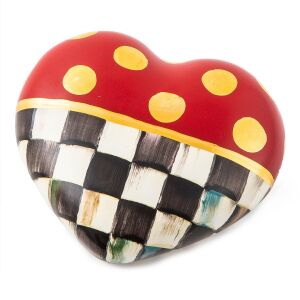 Dotty Heart Ceramic Decor