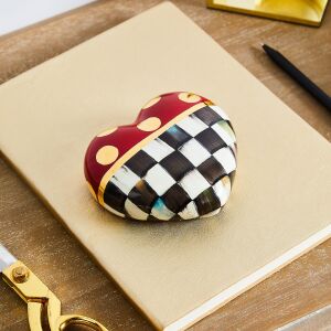 Dotty Heart Ceramic Decor