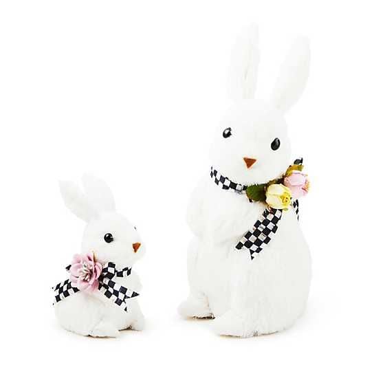 White Rabbit Bunnies, Set of 2