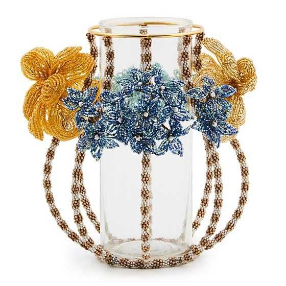 Field Study Small Beaded Flower Vase