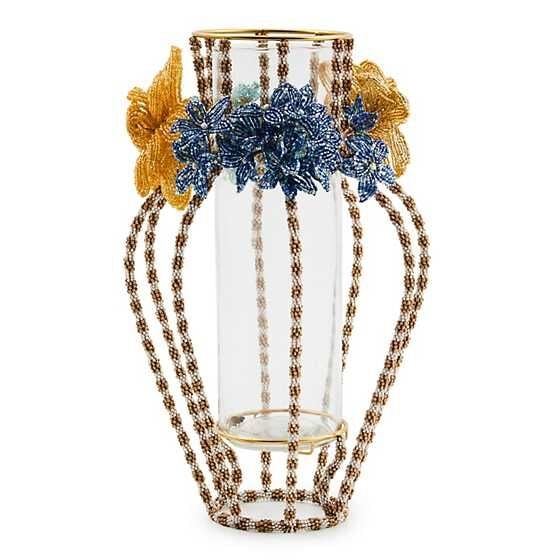 Field Study Large Beaded Flower Vase
