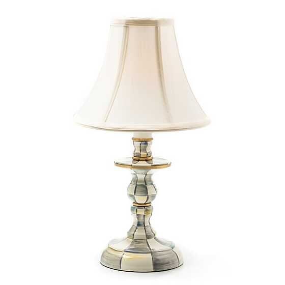 Sterling Check Candlestick Lamp - Turkey