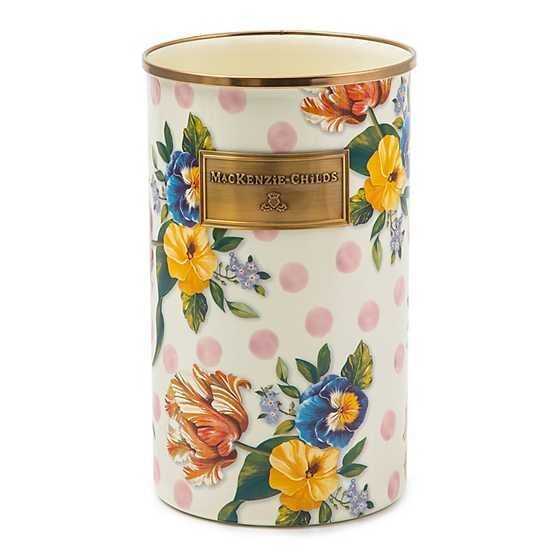Wildflowers Pink Utensil Holder