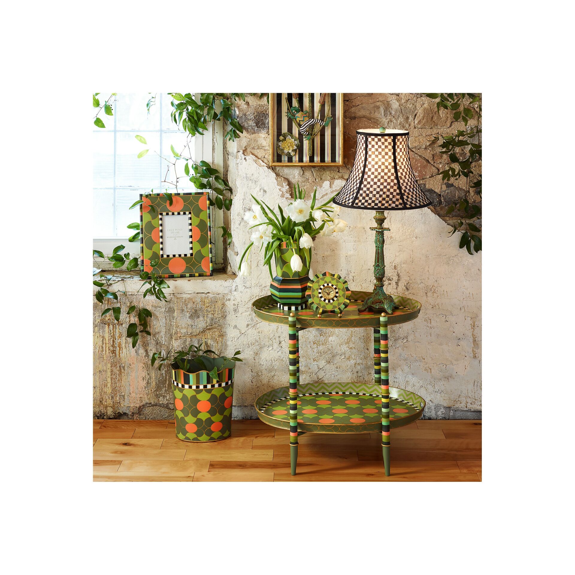 Lily Pond Tray Table