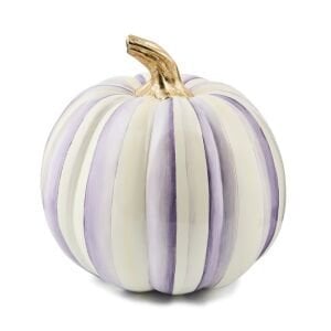 Violet Stripe Medium Pumpkin