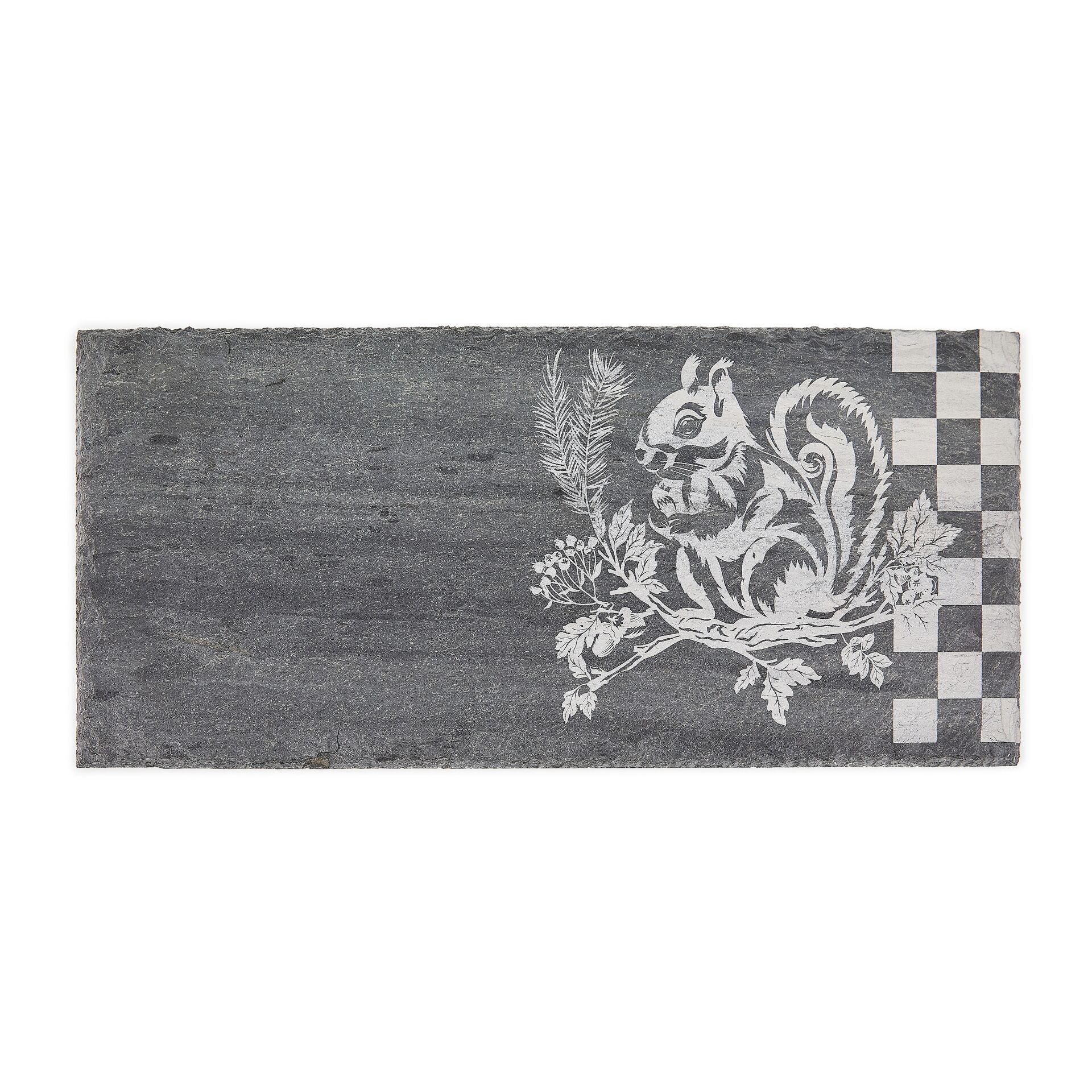 Squirrel Slate Serving Board