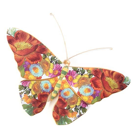 Flower Market Butterfly Wall Decor