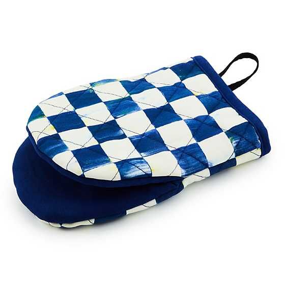 Royal Check Mini Oven Mitt