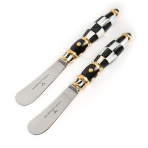 Courtly Check Canape Knives - Set of 2