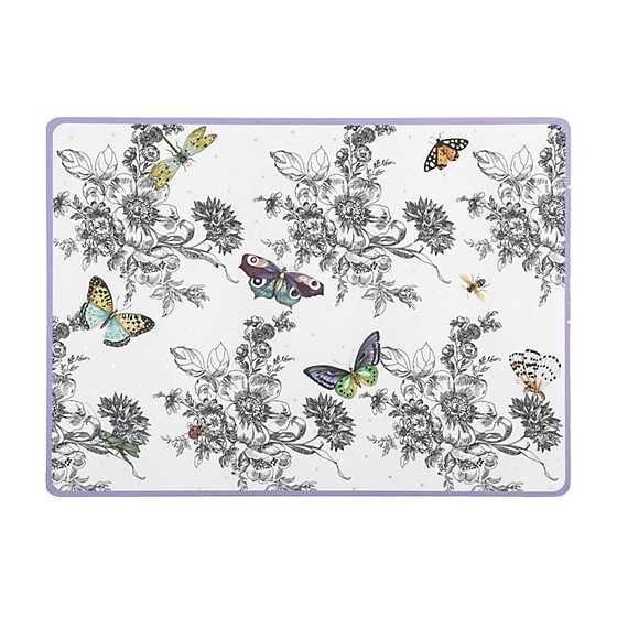 Butterfly Toile Cork Back Placemats, Set of 4