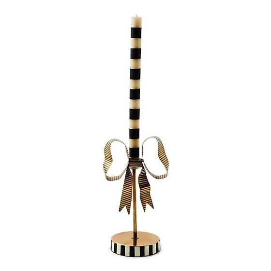 Bow Short Metal Candle Holder