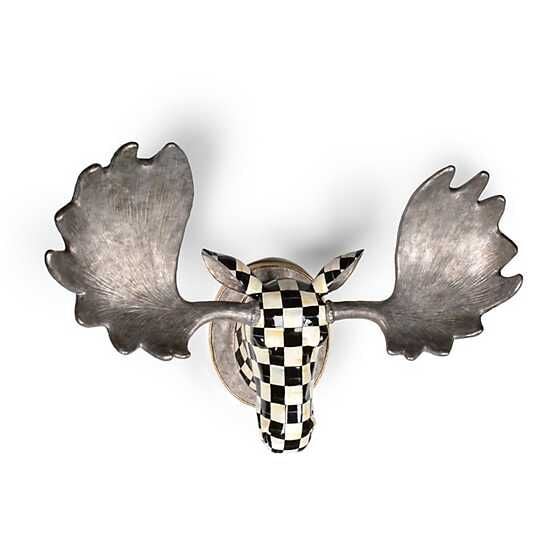 Farmhouse Moose Head Wall Mount