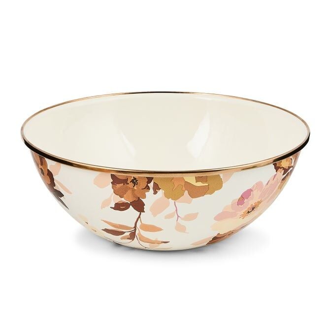 Wild Rose White Small Everyday Bowl