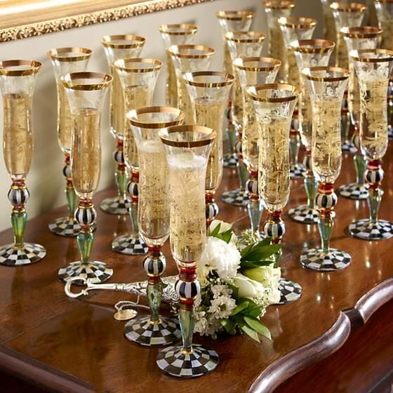 Blooming Champagne Flute