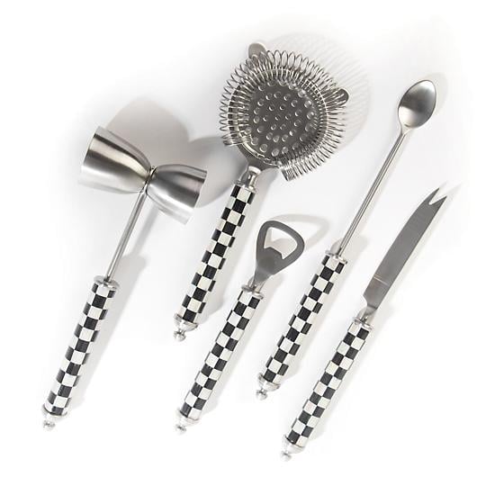 3260 Bar Tool Set - Courtly Check