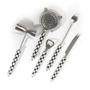 3260 Bar Tool Set - Courtly Check