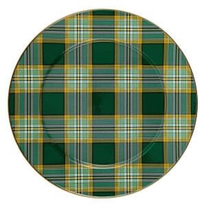 Tartan Green Serving Platter