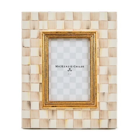 Mocha Check Frame