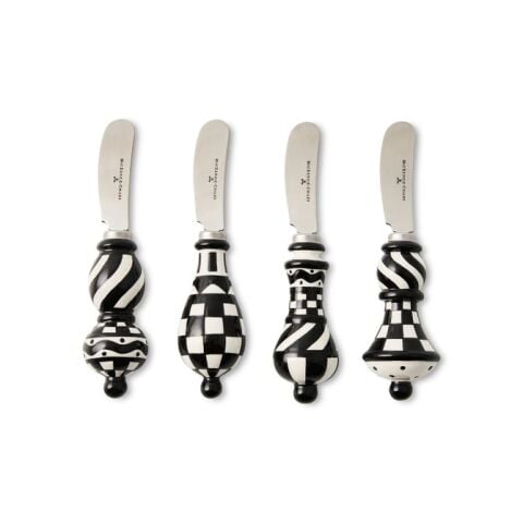 Courtly Check Party Spreaders Set of 4