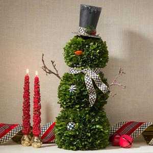Snowman Topiary