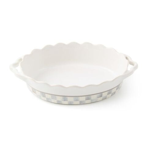 Sterling Check Everyday Small Oval Baker