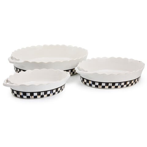 Courtly Check Everyday Medium Oval Baker