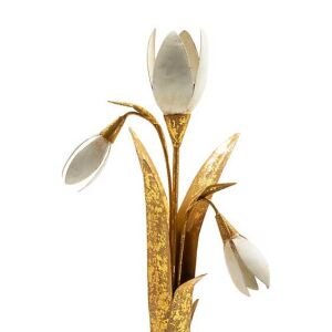 Snowdrop Candle Holder - Short