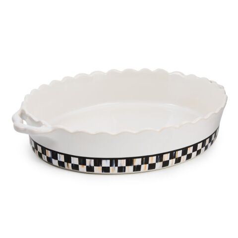 Courtly Check Everyday Large Oval Baker