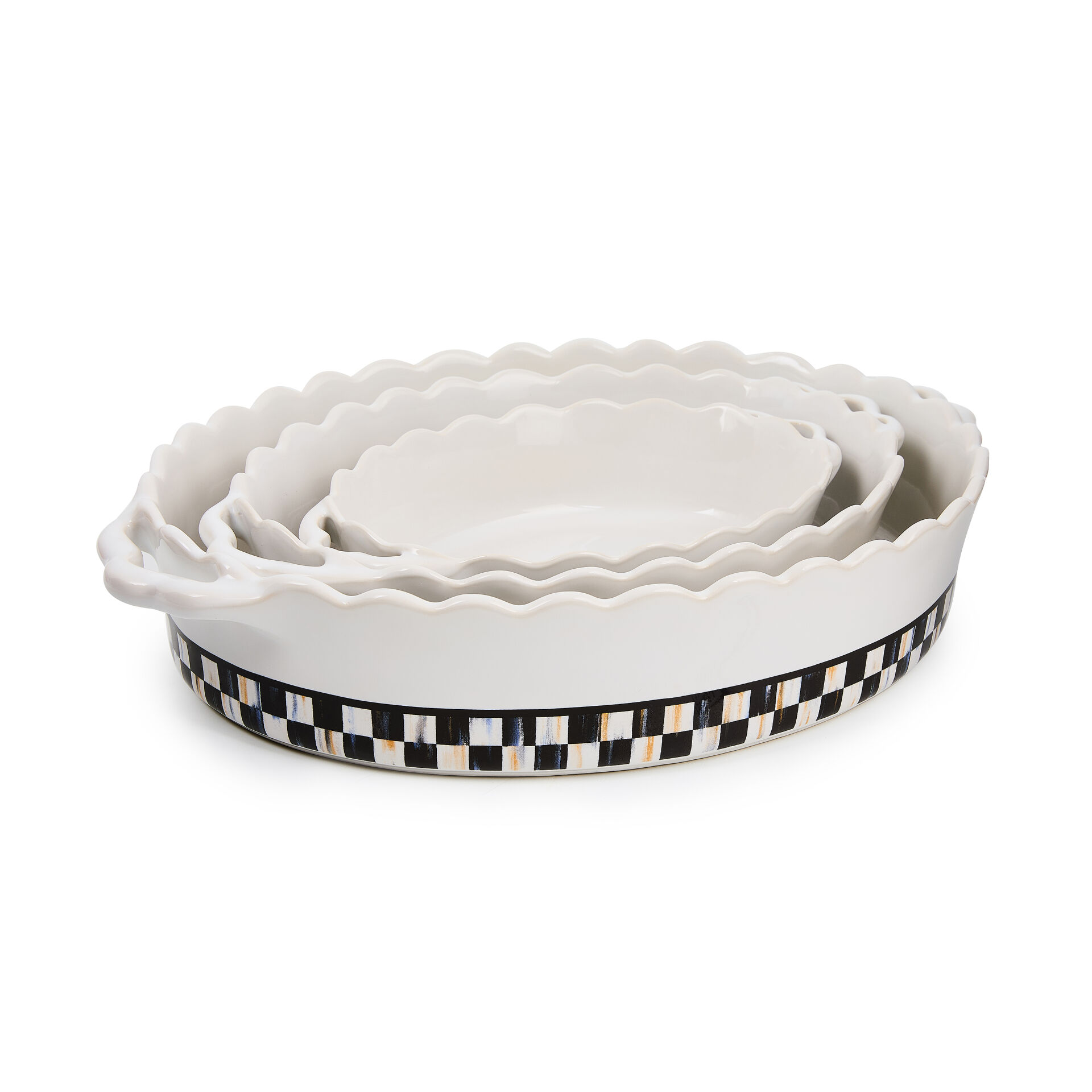 Courtly Check Everyday Large Oval Baker