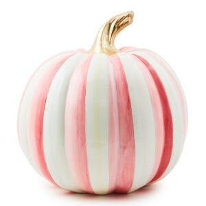 Bubblegum Pink Stripe Medium Pumpkin