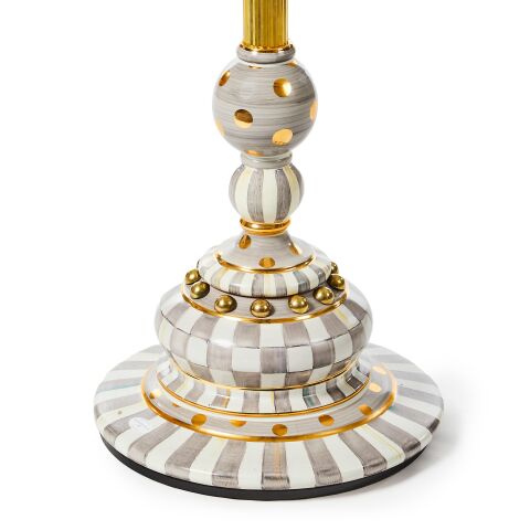 Sterling Check Coat Perch