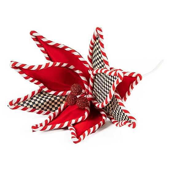 Peppermint Stripe Jumbo Flower Stem