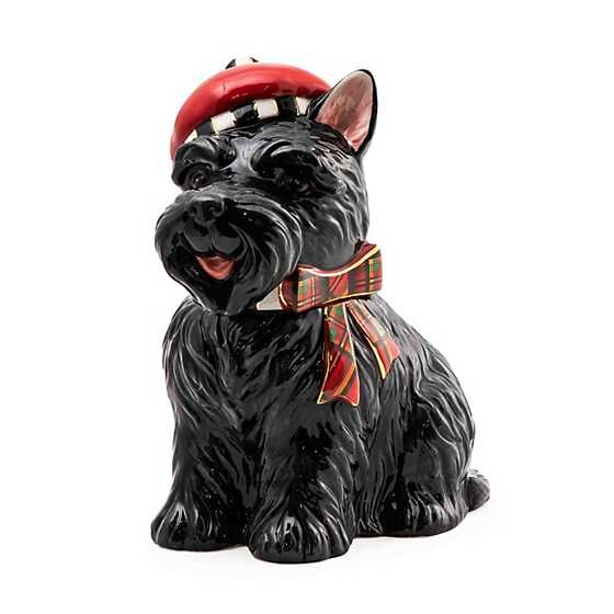 Tartastic Scottie Biscuit Jar