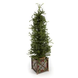Highland Holiday Square Planter