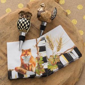 Autumn Harvest Turkey Bottle Stopper
