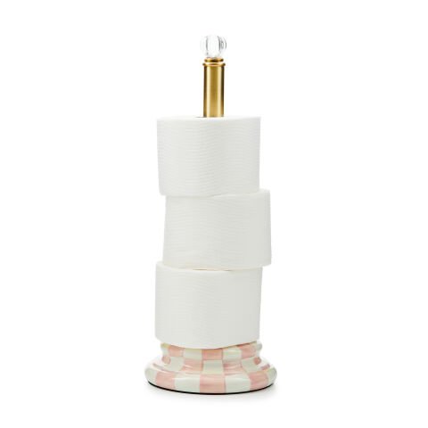 Rosy Check Toilet Tissue Storage