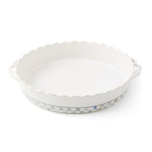 Sterling Check Everyday Large Oval Baker