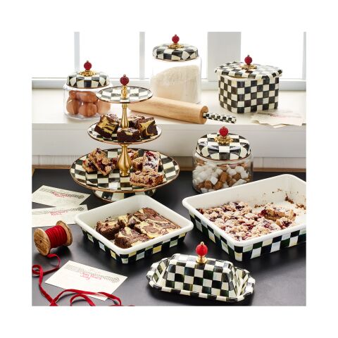 Courtly Check Three Tier Sweet Stand