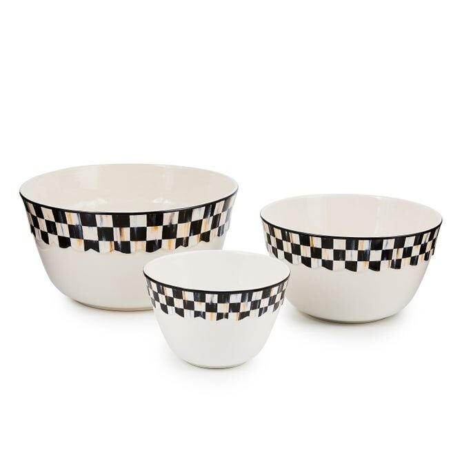 Courtly Check Everyday Mixing Bowls Set of 3