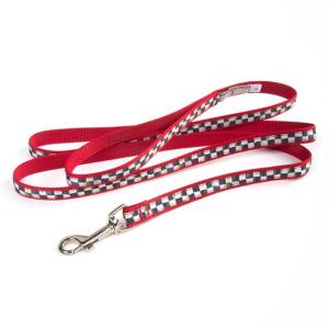 Courtly Check/Red Pet Lead - Small