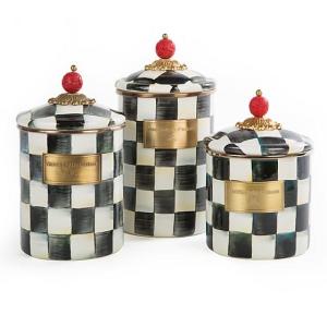 Courtly Check Large Canister