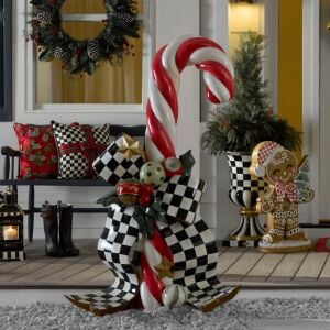 Check It Out Right Trophy Candy Cane