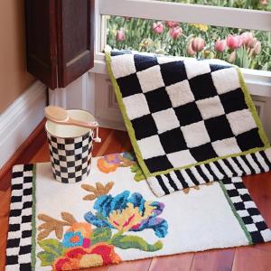 Courtly Check Bath Rug - Standard