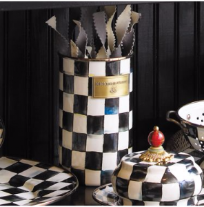 Courtly Check Utensil Holder