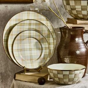 Tartan Latte Salad Plate