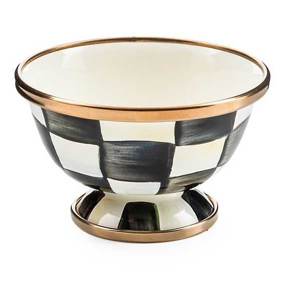 Courtly Check Enamel Little Sugar Bowl