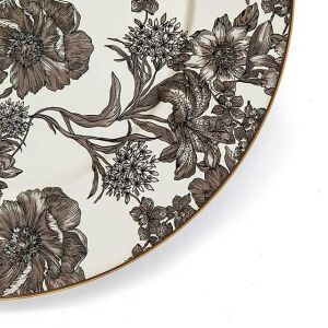 Sterling English Garden Enamel Serving Platter