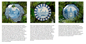 Fern Wreath - Royal Toile